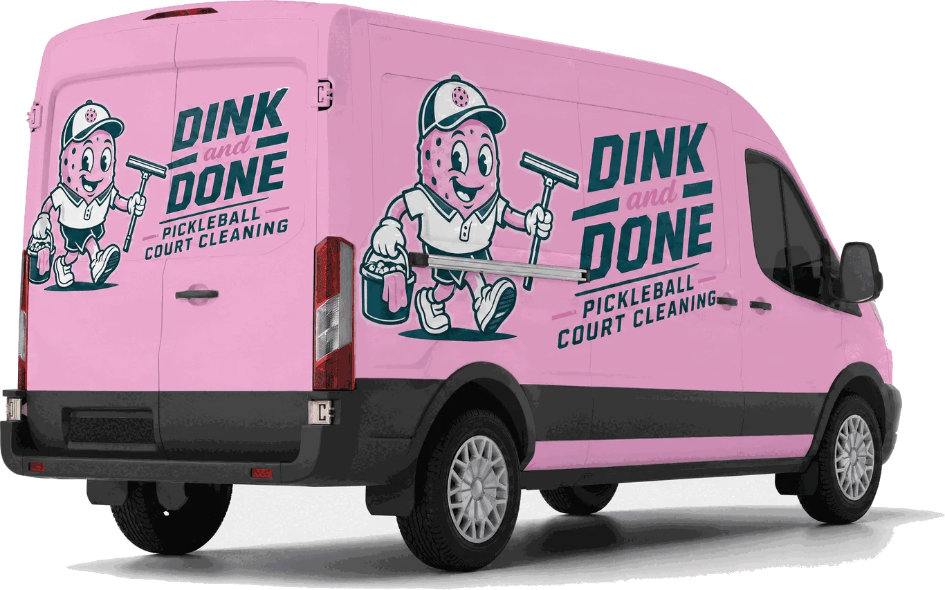 Dink and Done branded service van